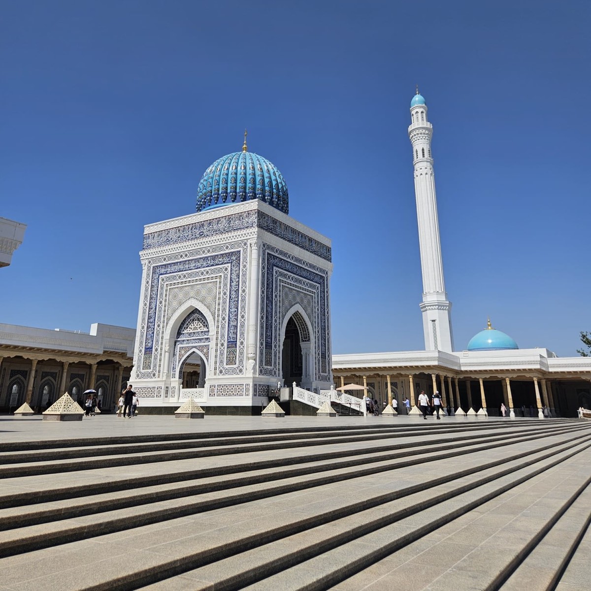 Il mausoleo dell’imam al-Bukhari a Samarcanda, Uzbekistan